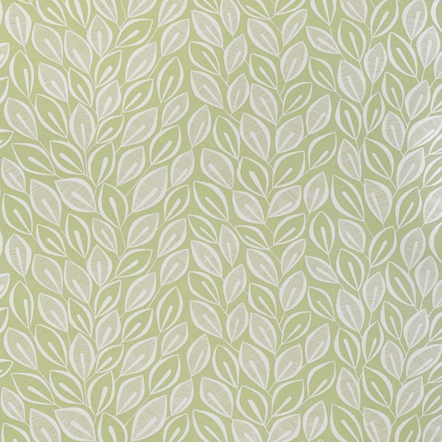 MissPrint Leaves Wallpaper | Absinthe With White | MISP1031