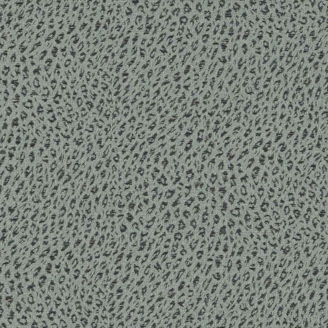 Leopard Slate Blue Fabric