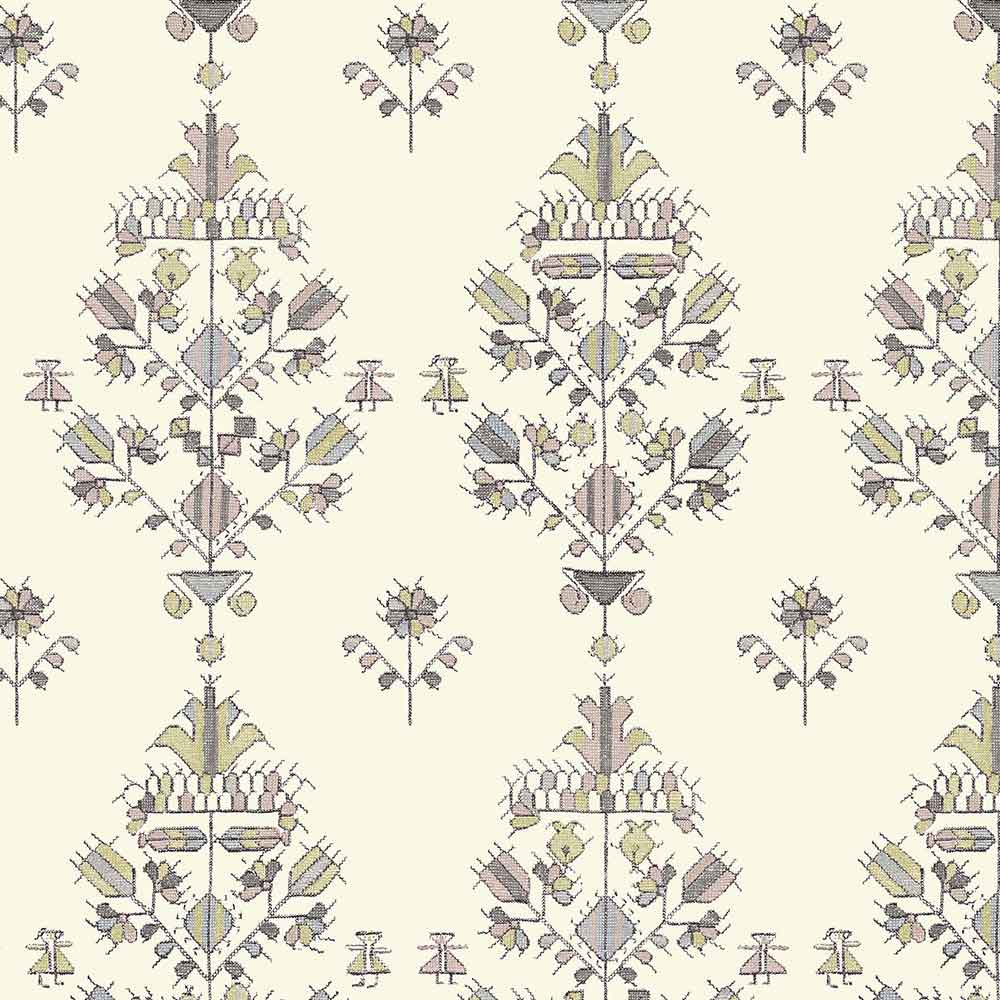 Athena Fennel Rose Fabric