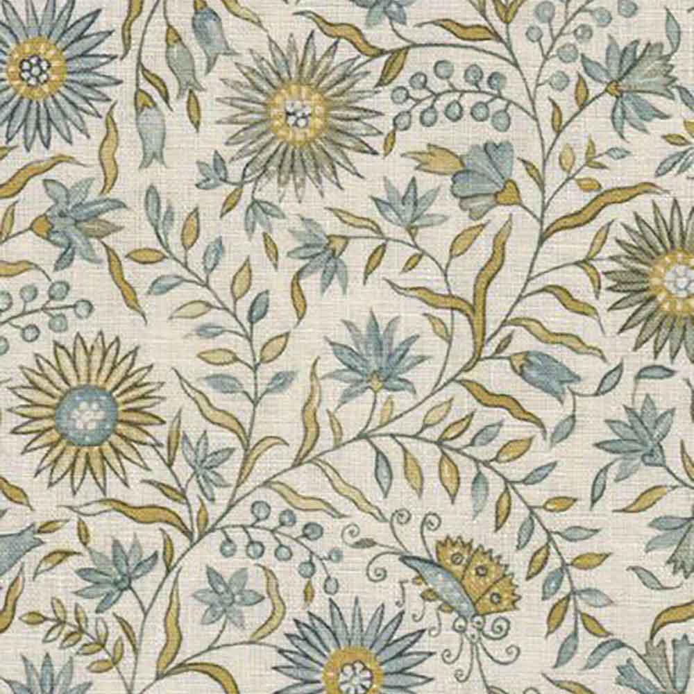 Daisy Chintz Quince Fabric