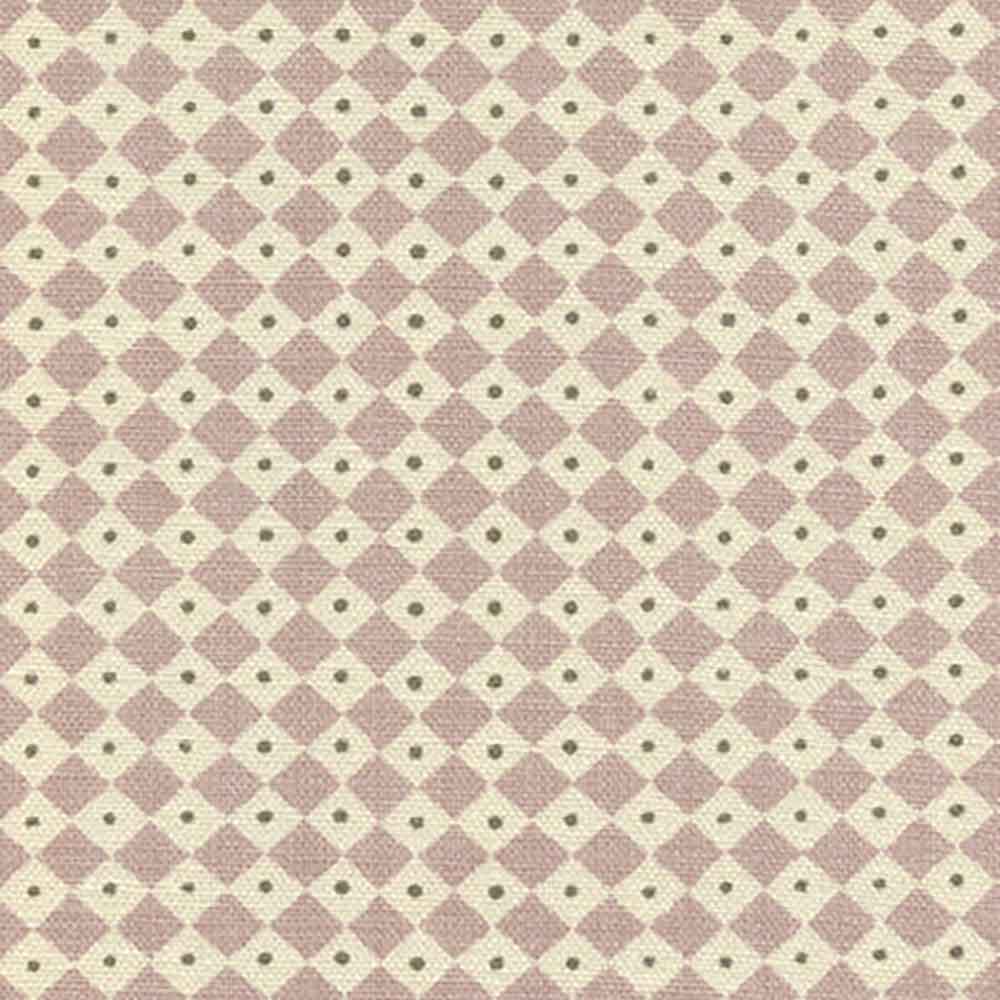 Diamond Dot Rose Fabric