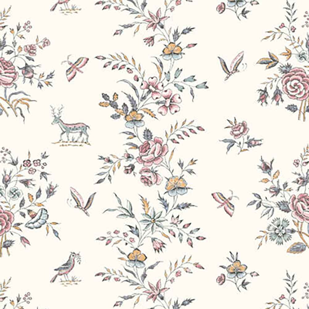 Fleurie Honeysuckle Fabric