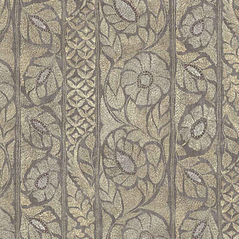 Kashmiri Pumice Gilt Fabric