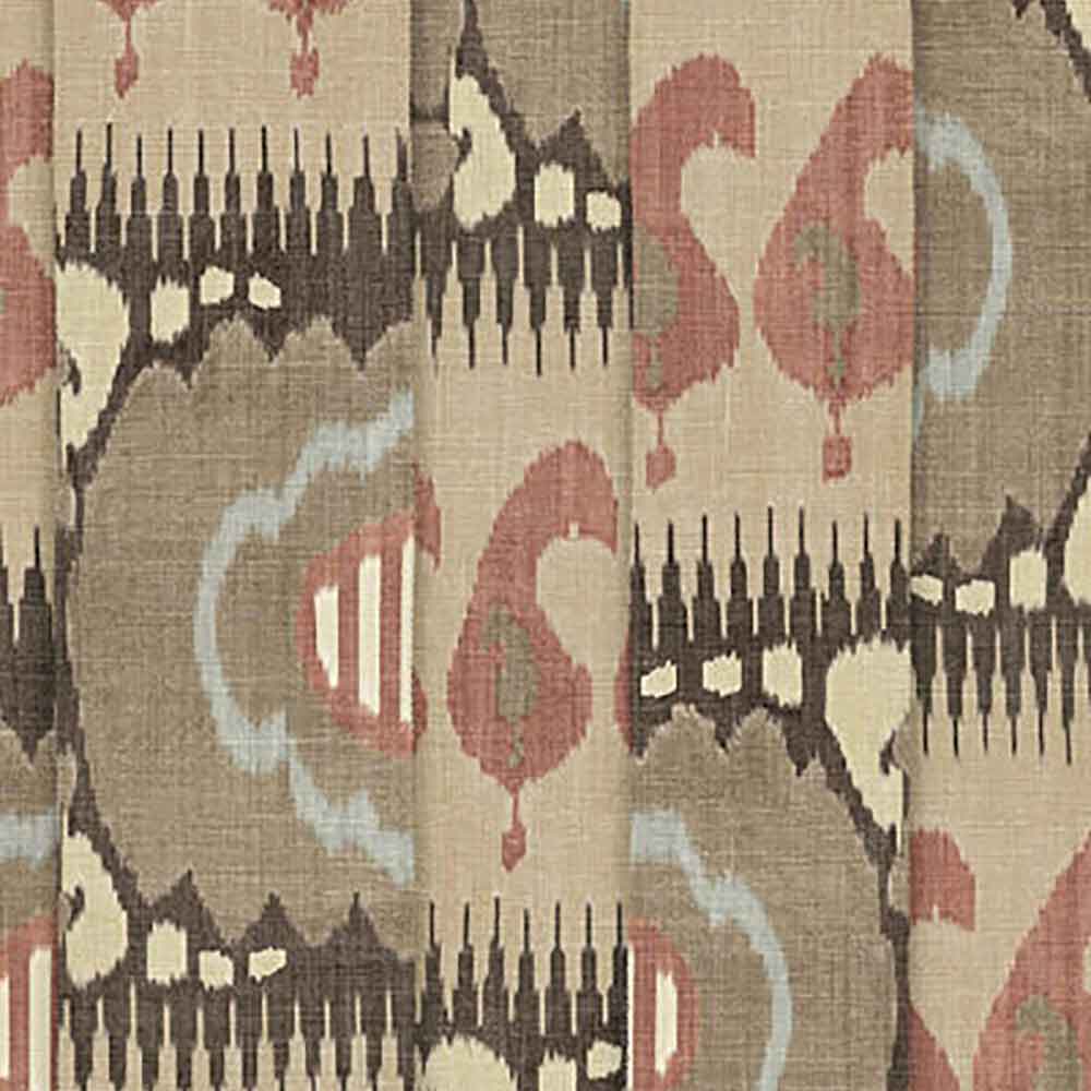 Kimono Chilli Mocha Fabric