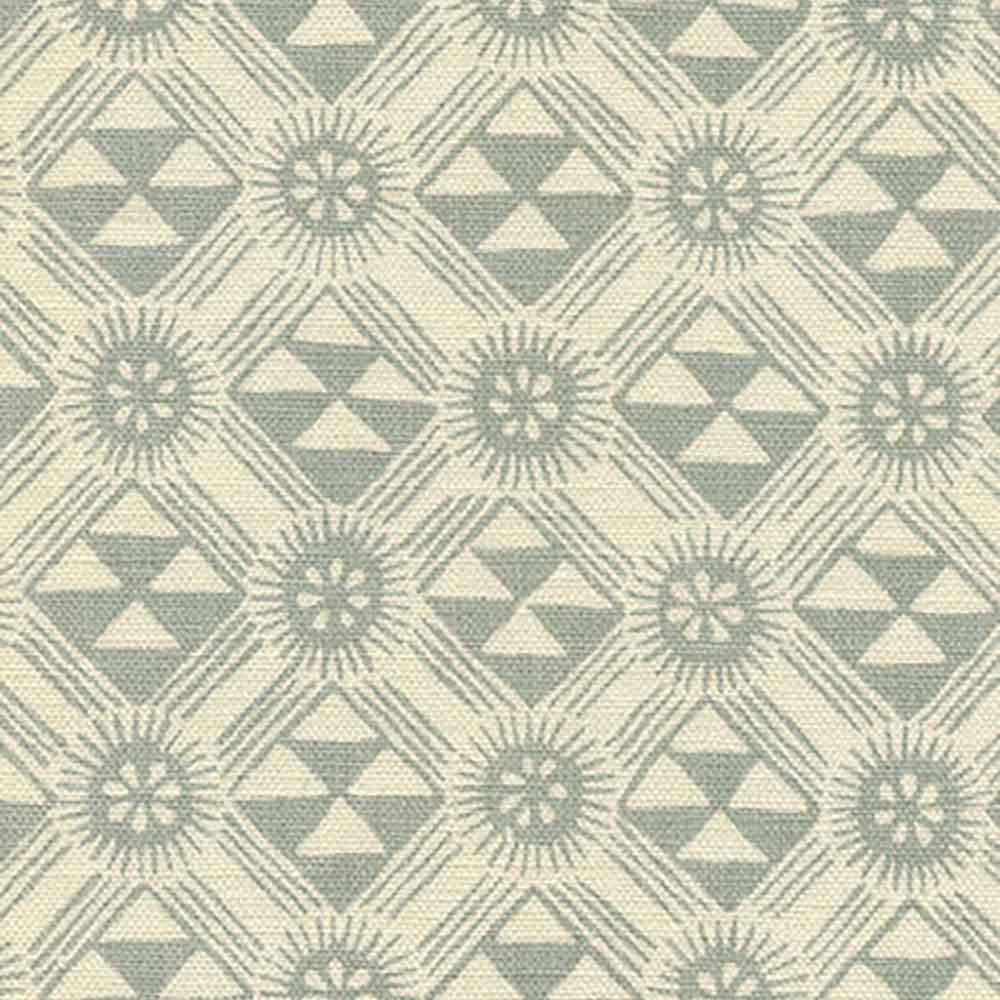 Monochrome Sea Holly Fabric