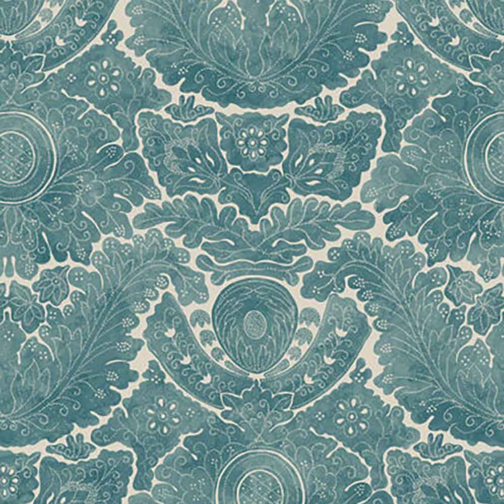 Nantes Baltic Blue Fabric