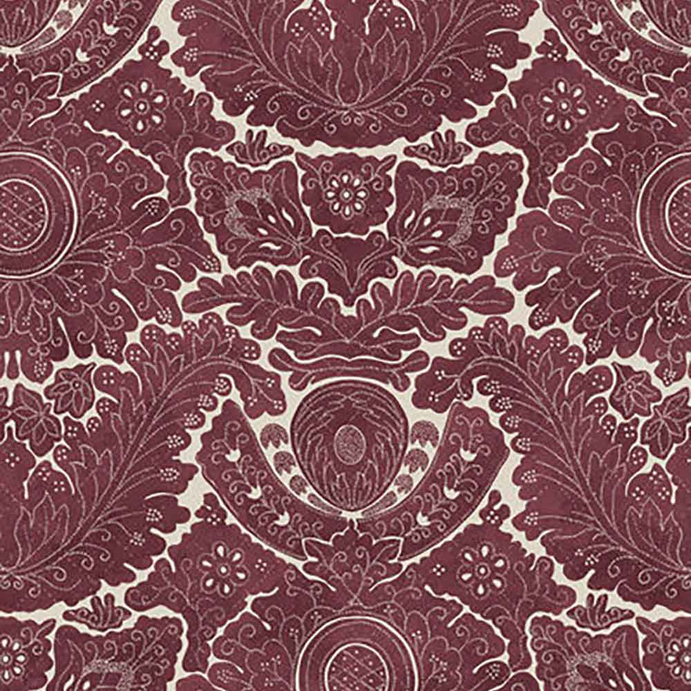 Nantes Plum Fabric