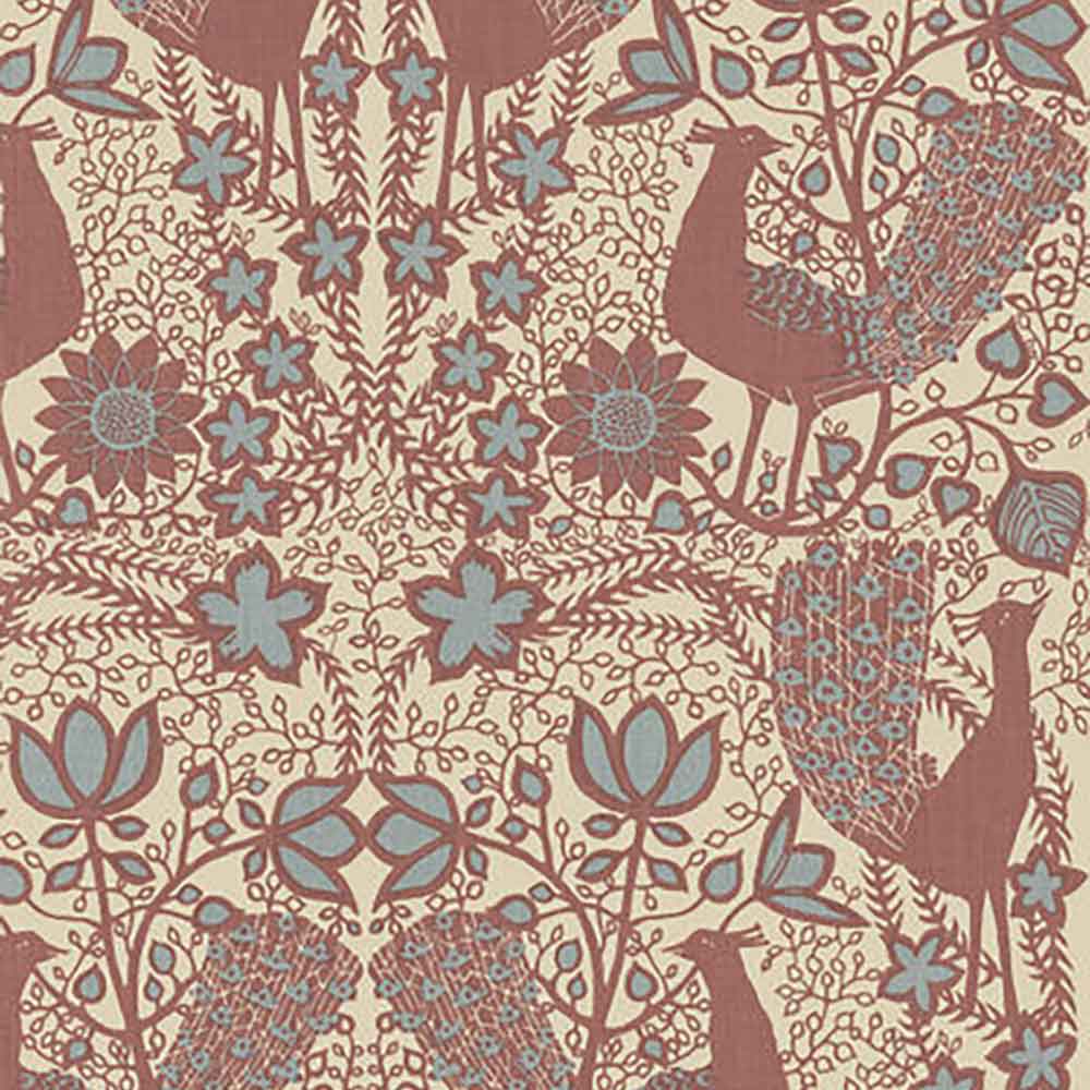 Peacock Rhone Fabric