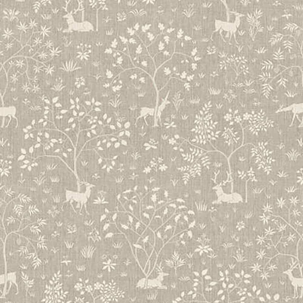 Voysey Park Flax Fabric