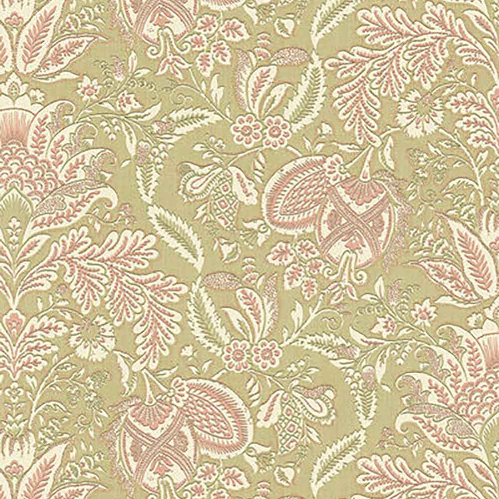 Wykeham Spring Green Fabric