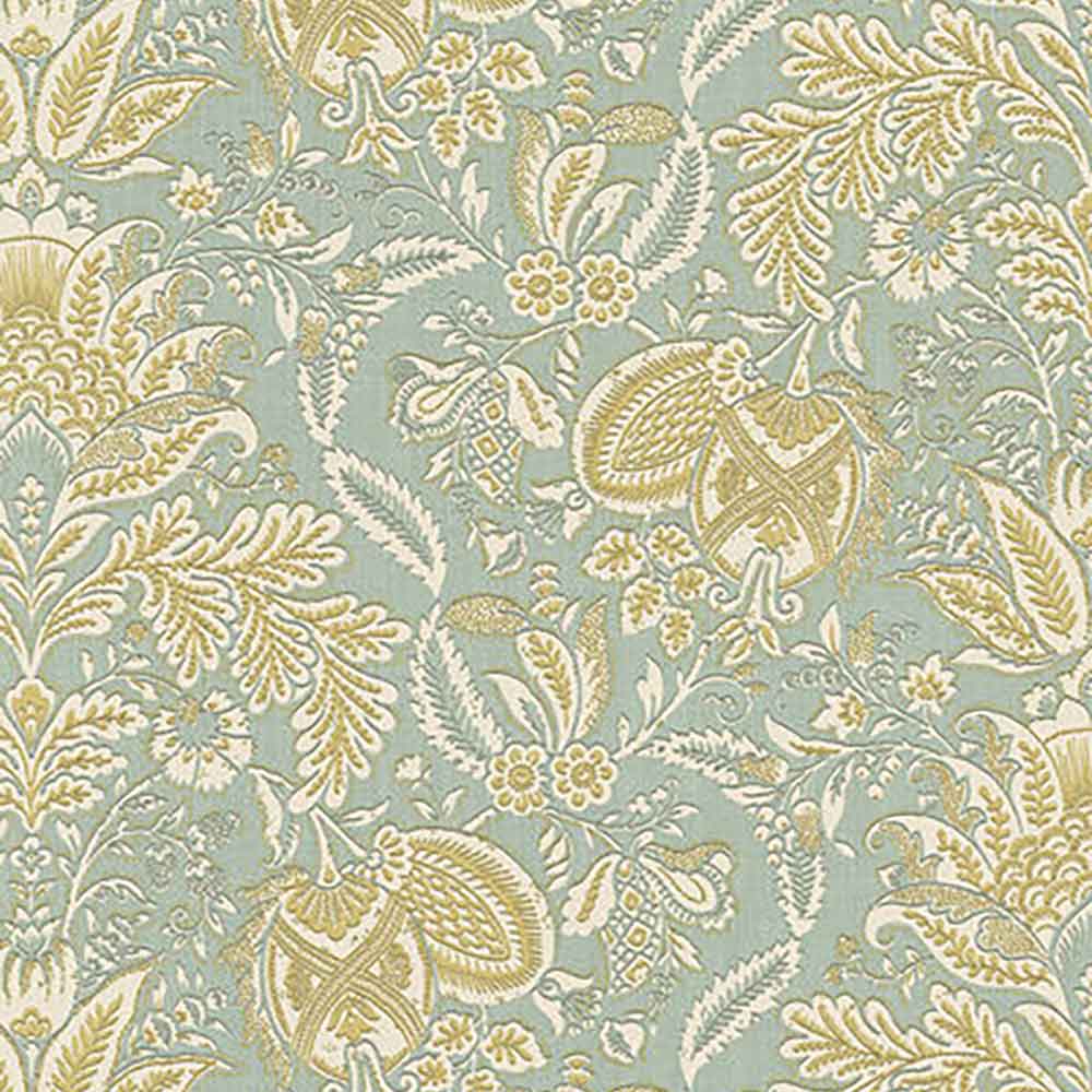 Wykeham Summer Blue Fabric