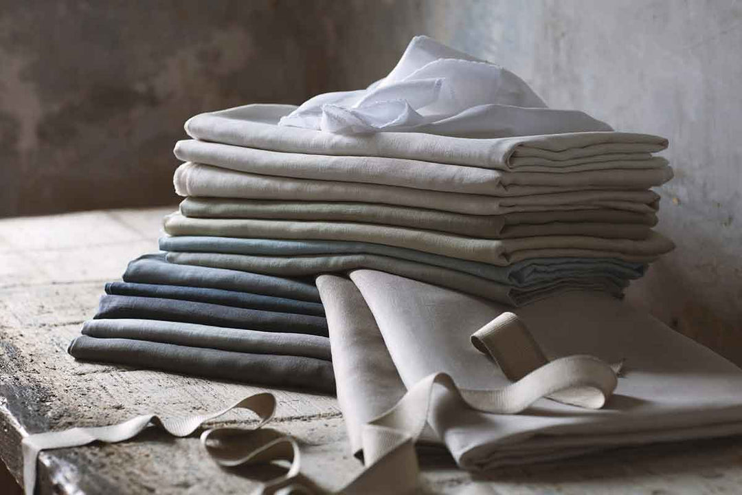 Lismore Linen Eau de Nil Fabric