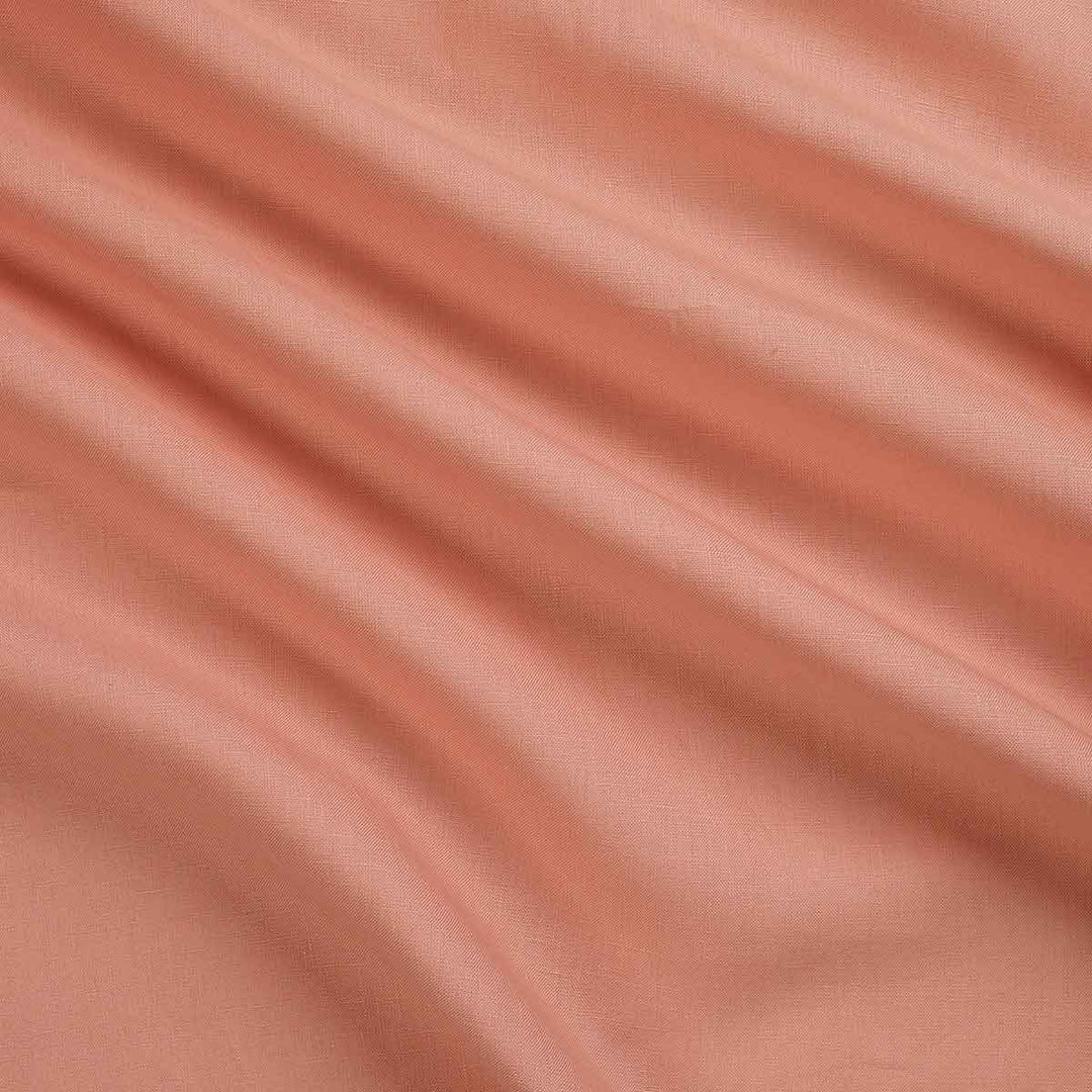 Lismore Linen Pink Coral Fabric