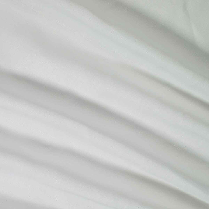 Lismore Linen White Fabric