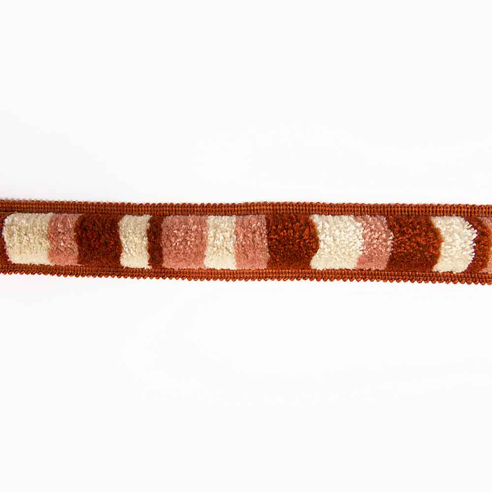 Clery Terracotta Passementerie