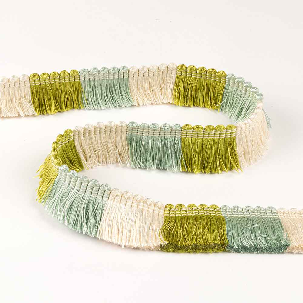 Lisette Celadon & Pistache Passementerie