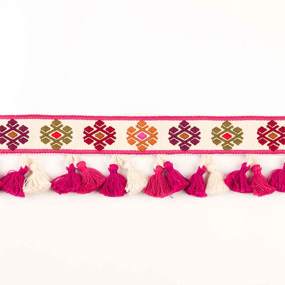 Tirso Fuchsia Passementerie