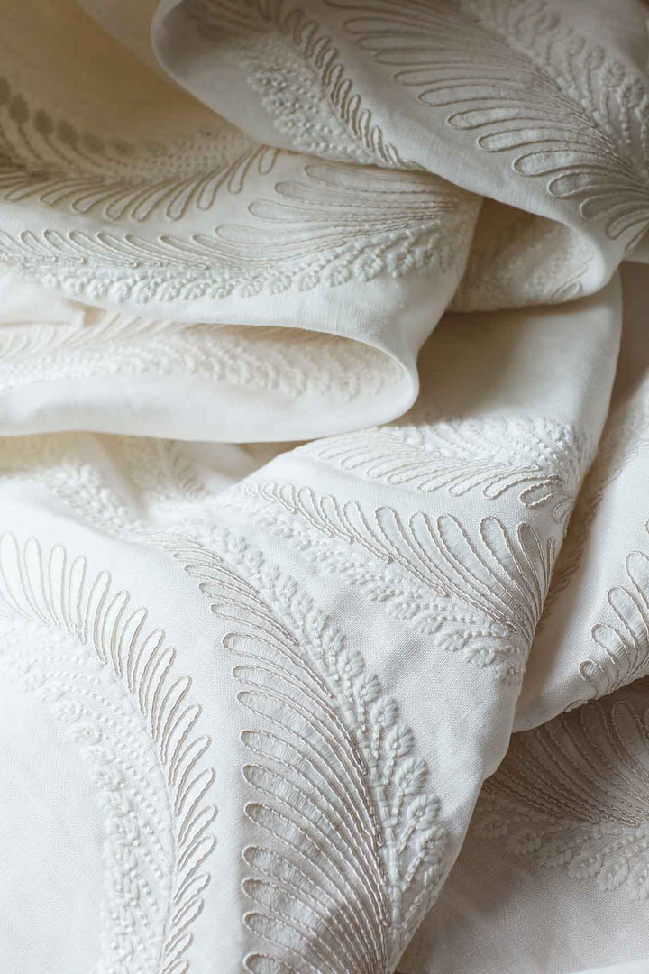 Meander Ivory Fabric