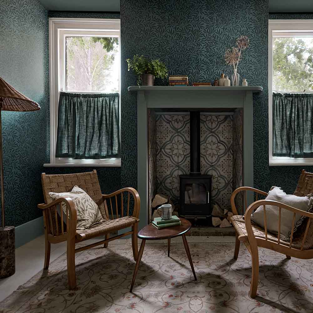 Morris & Co Wallpaper | Emery Walker's House wallpaper Collection by Morris & Co | Modern 2 Interiors Wallpaper Collections
