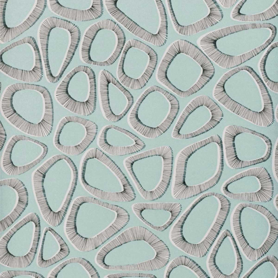 MissPrint Pebbles Wallpaper | Seaside Blue | MISP1081