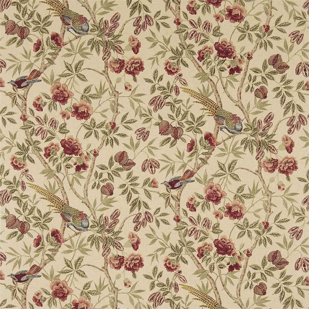 Abbeville Russet & Sand Fabric