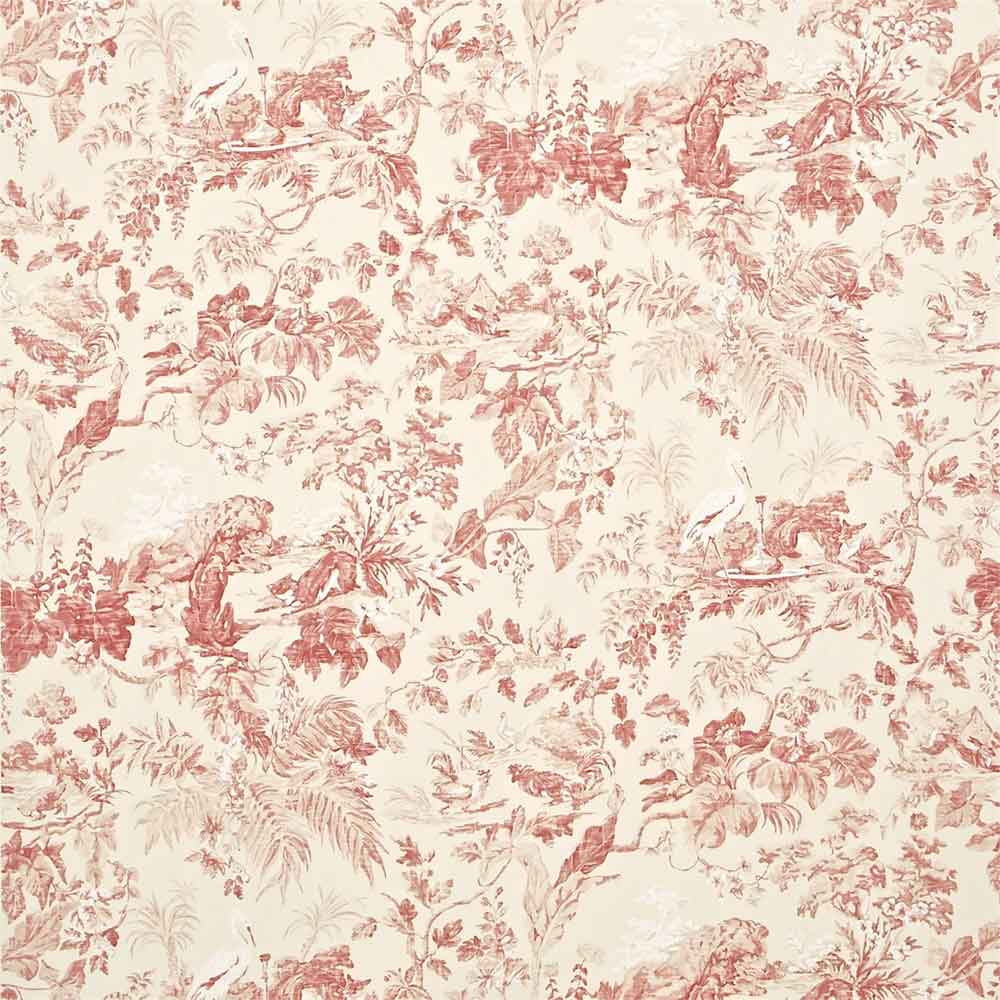 Aesops Fables Pink Fabric