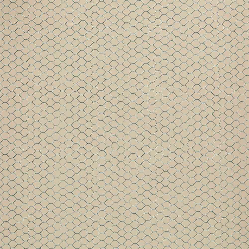 Bantam Net Woad Fabric