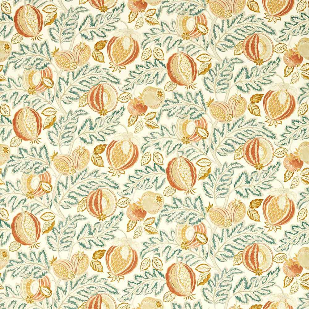 Cantaloupe Sandstone & Agave Fabric