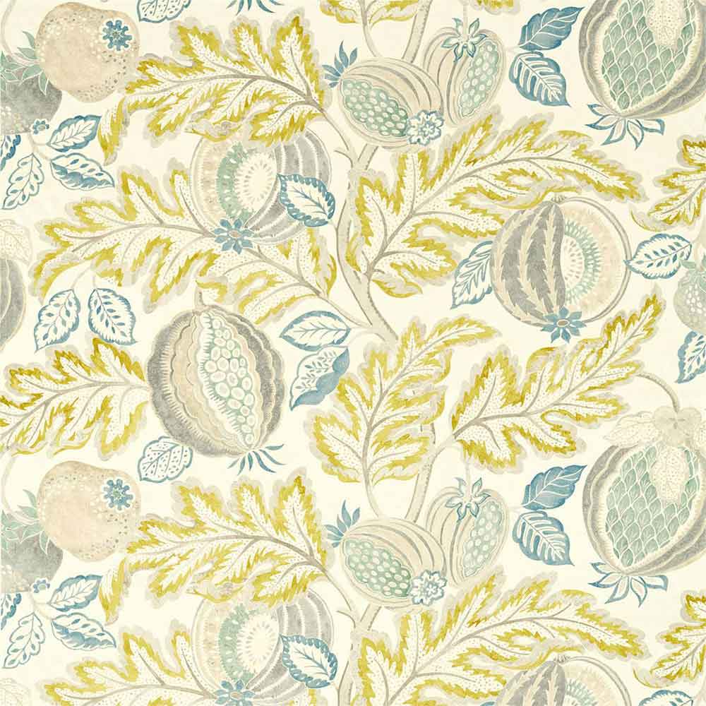 Cantaloupe Sumac & Sage Fabric