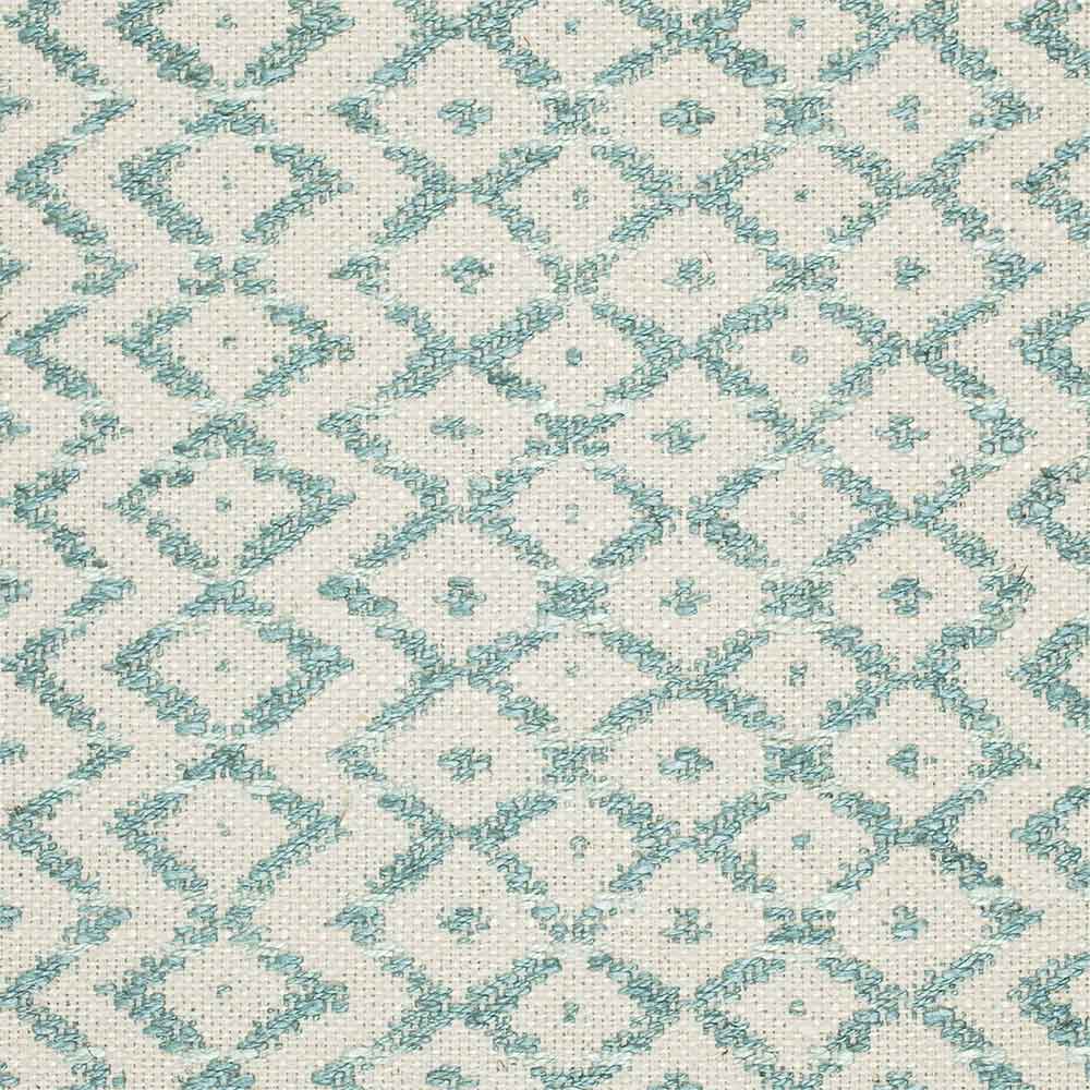 Cheslyn Teal & Cream Fabric