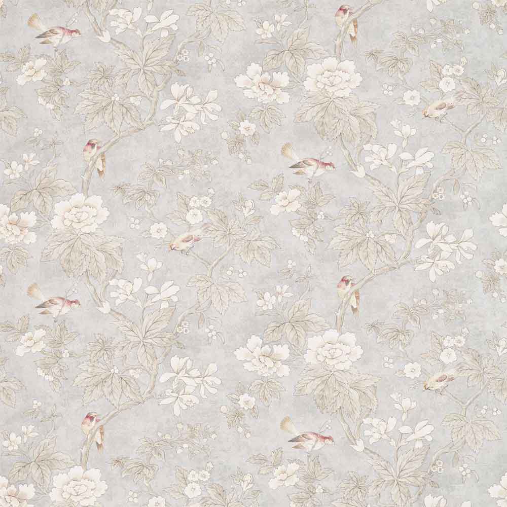 Chiswick grove Silver Fabric