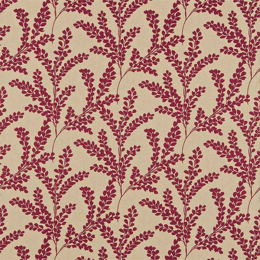 Clovelly Claret Fabric