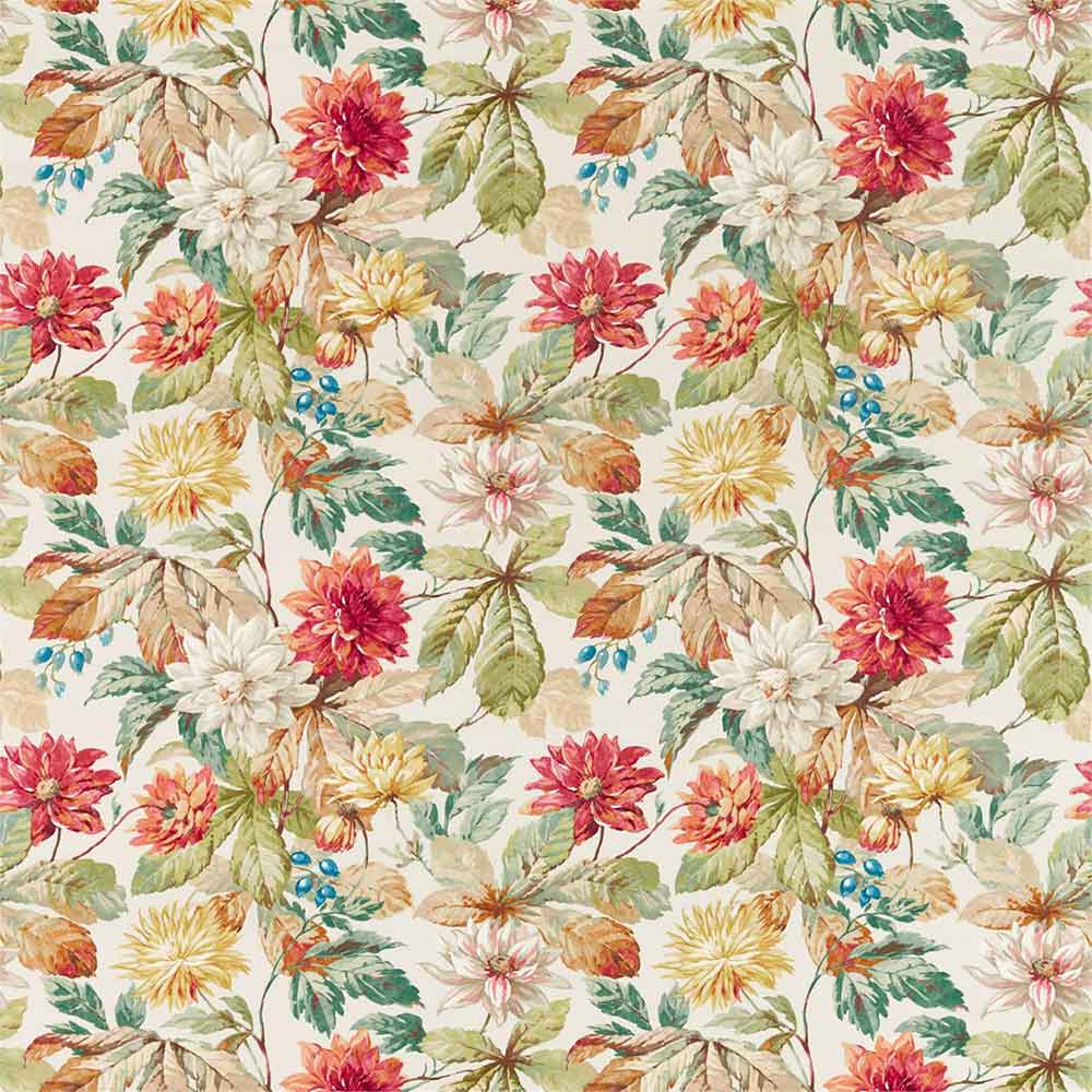 Dahlia & Rosehip Briarwood & Russet Fabric