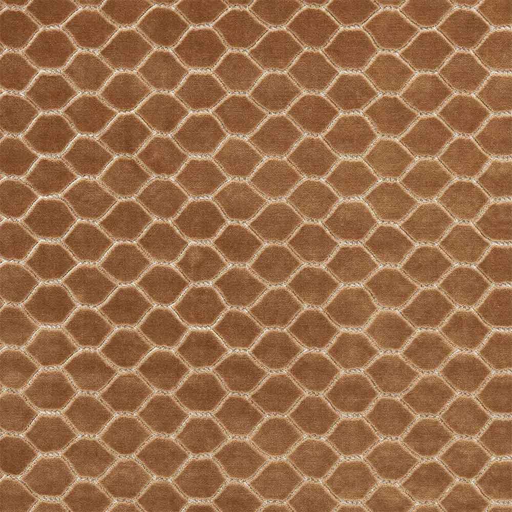 Faraday Velvet Bronze Fabric