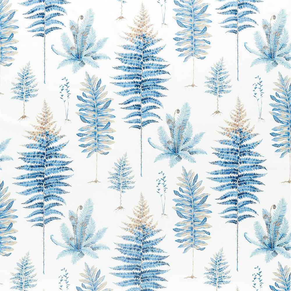 Fernery China Blue Fabric