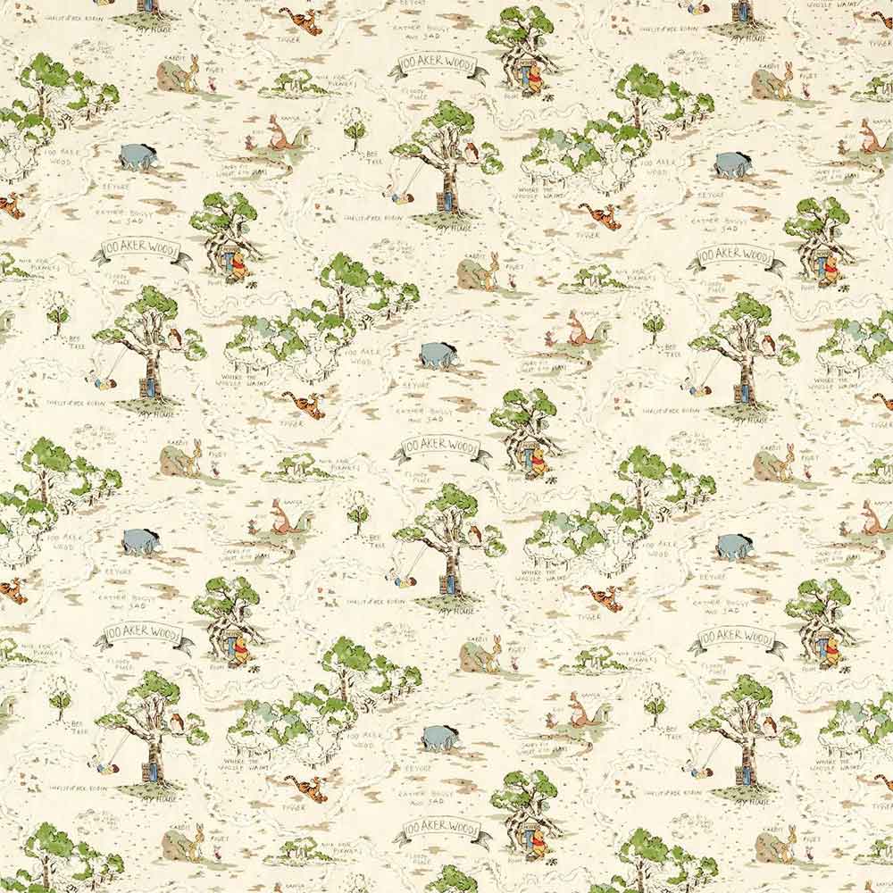 Hundred Acre Wood Cashew Fabric