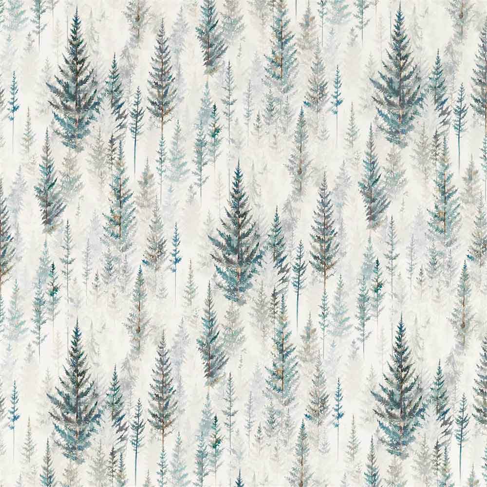 Juniper Pine Pine Forest Fabric