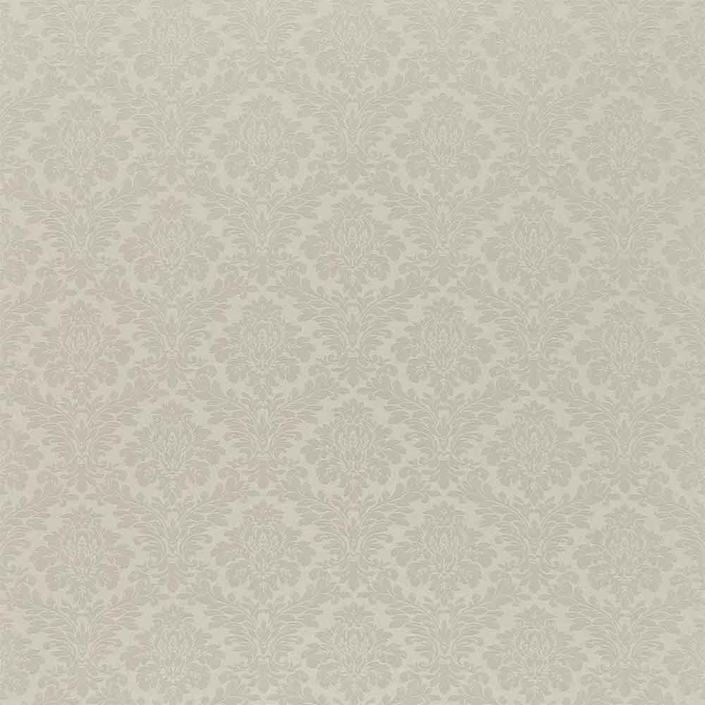 Lymington Damask Silver Fabric