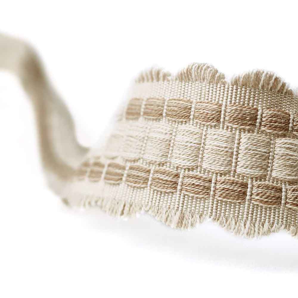 Melmerby Fan Braid Parchment Passementerie