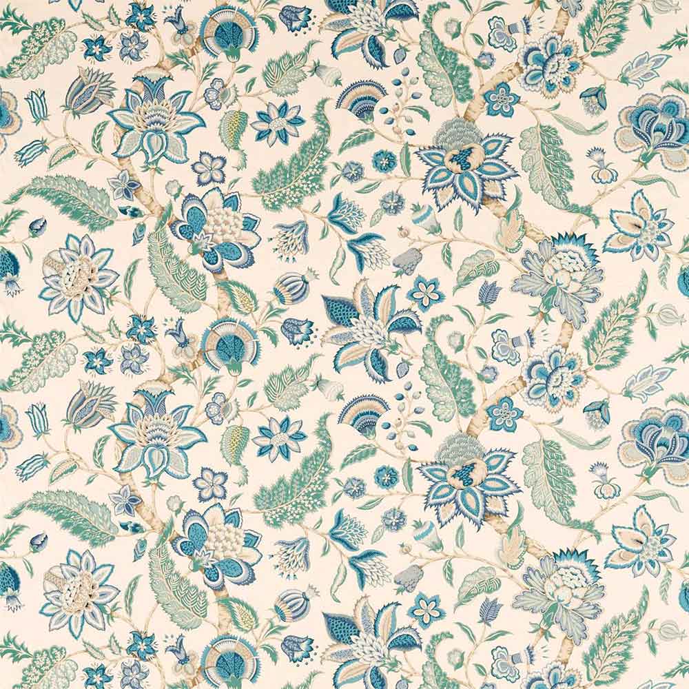 Newnham Courtney Eucalyptus & Cadet Blue Fabric