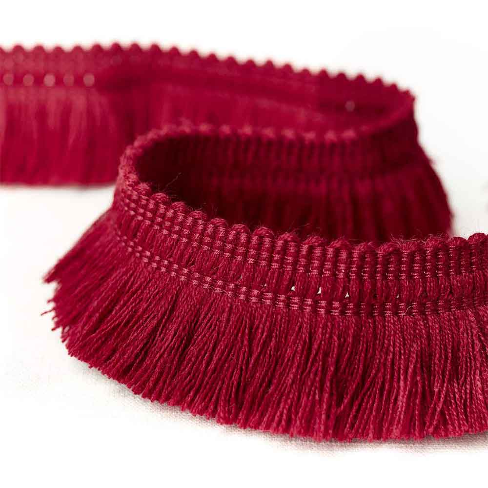 Norton Fringe Cranberry Passementerie