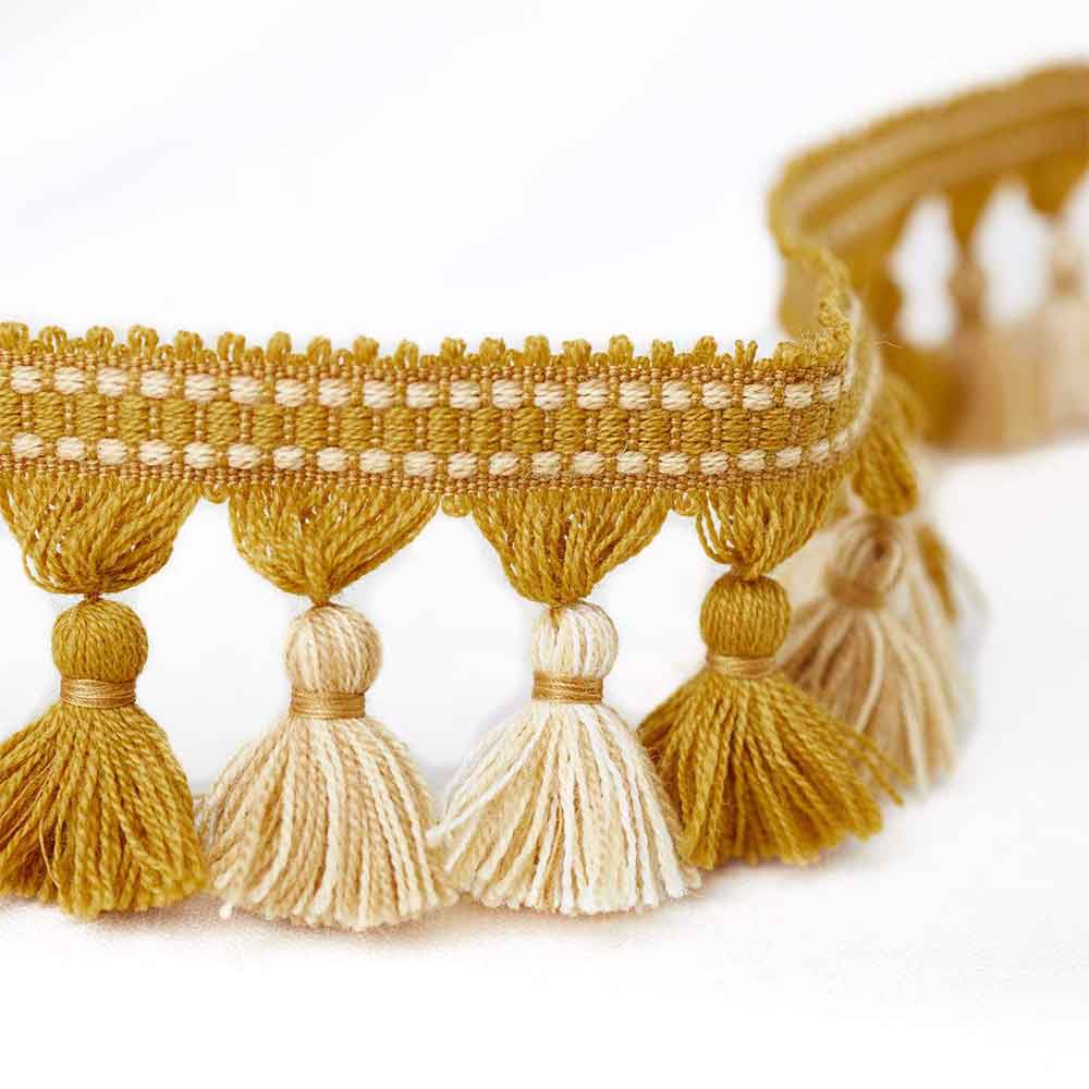 Nosterfield Tassel Mustard Passementerie