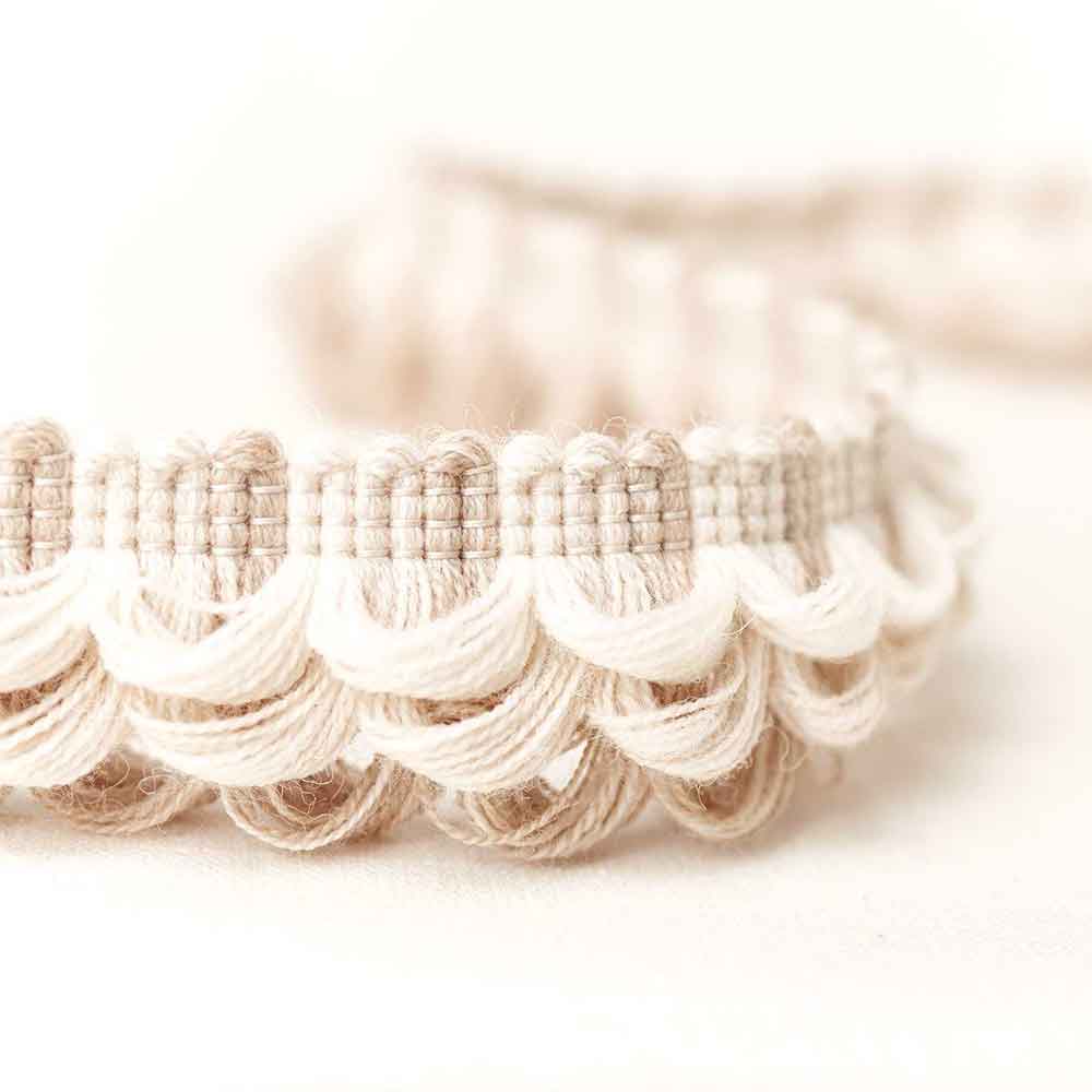 Nunwick Triple Loop Parchment Passementerie