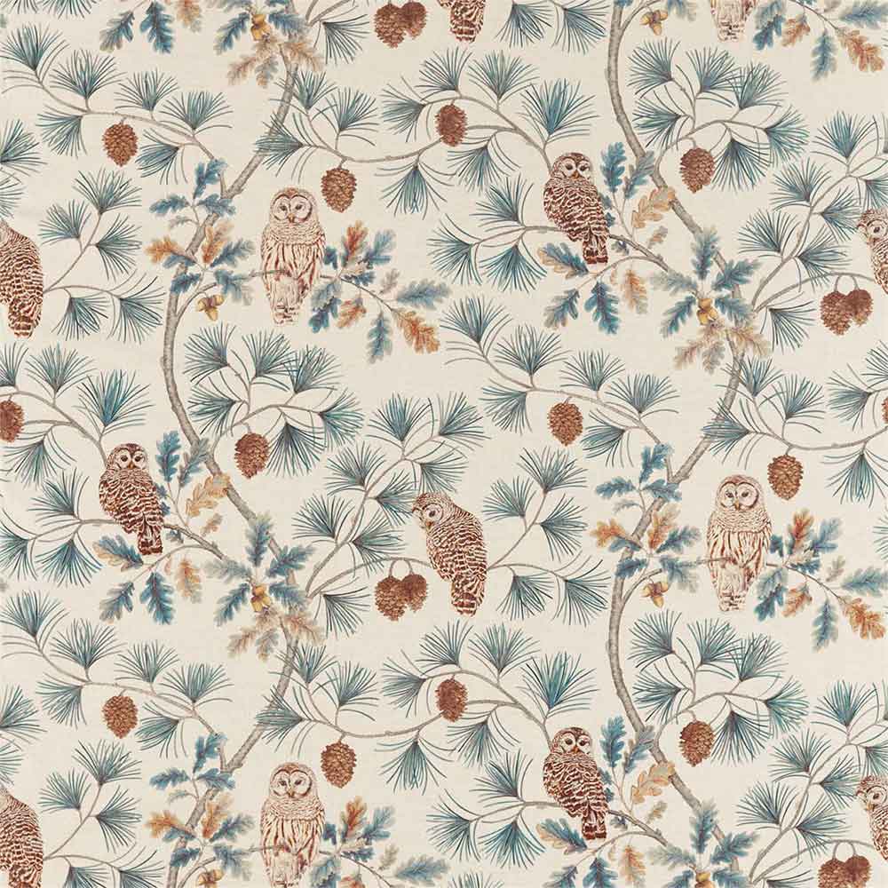 Owlswick Teal Fabric