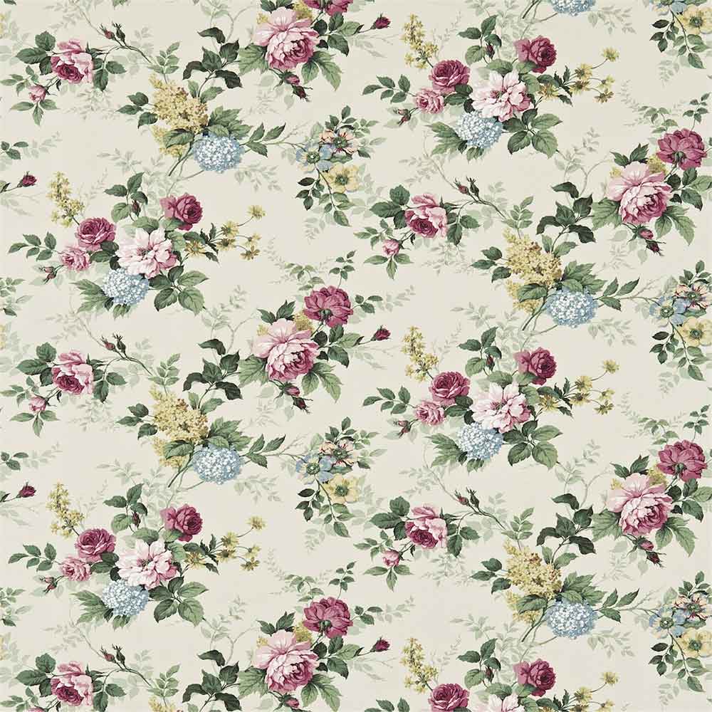 Rosamund Green & Pink Fabric