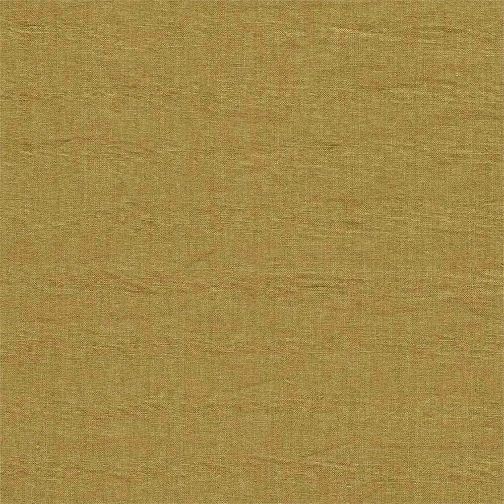 Rue Linen Saffron Fabric