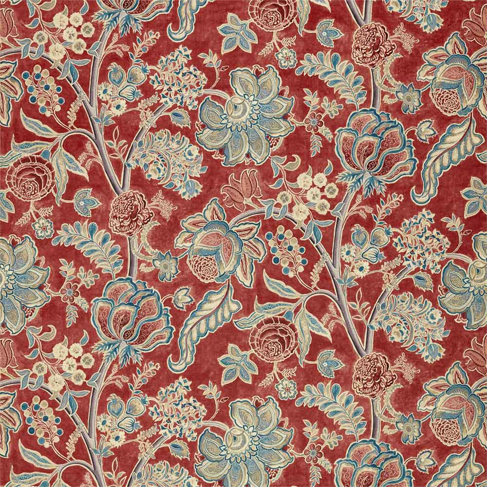 Shalimar Ruby & Teal Fabric