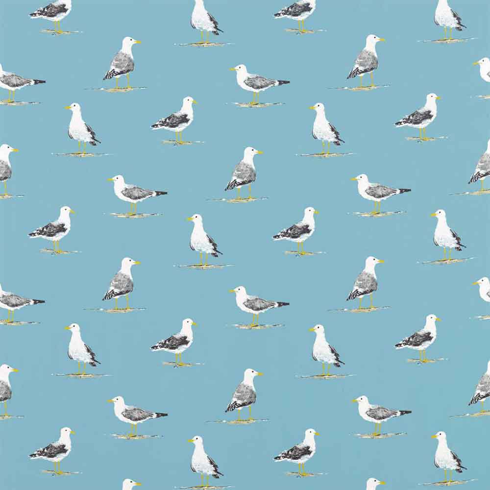 Shore Birds Pacific Fabric