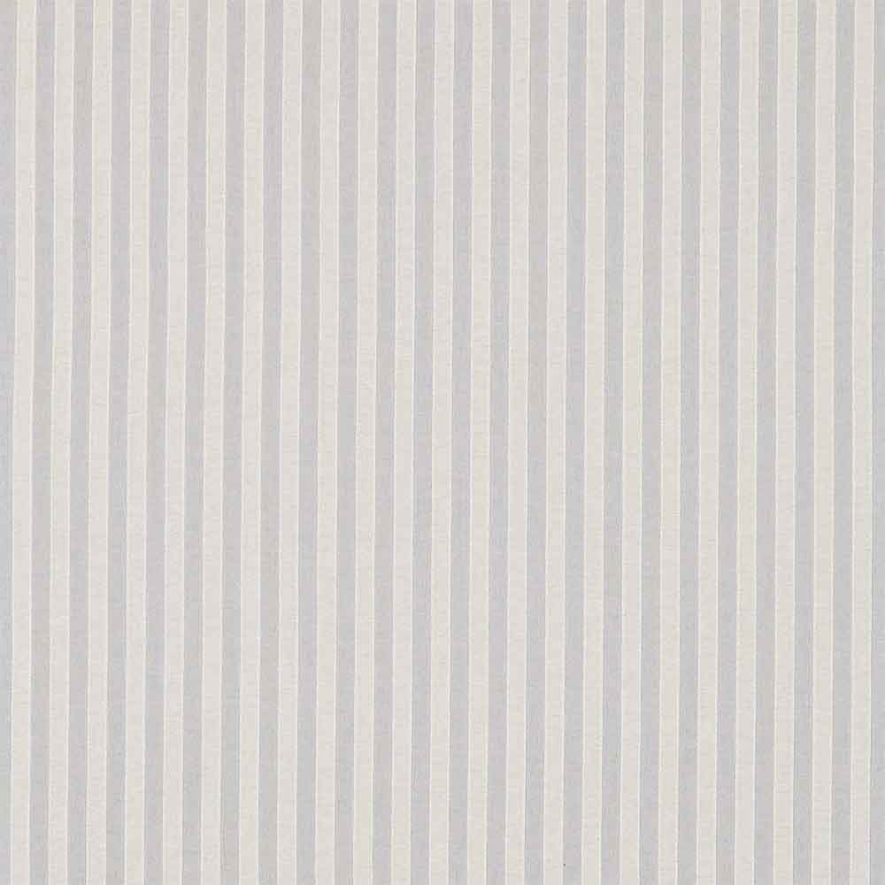 Sorilla Stripe Silver & Linen Fabric