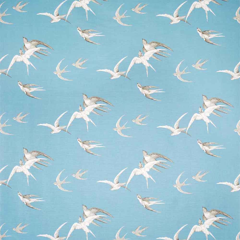 Swallows Wedgwood Fabric